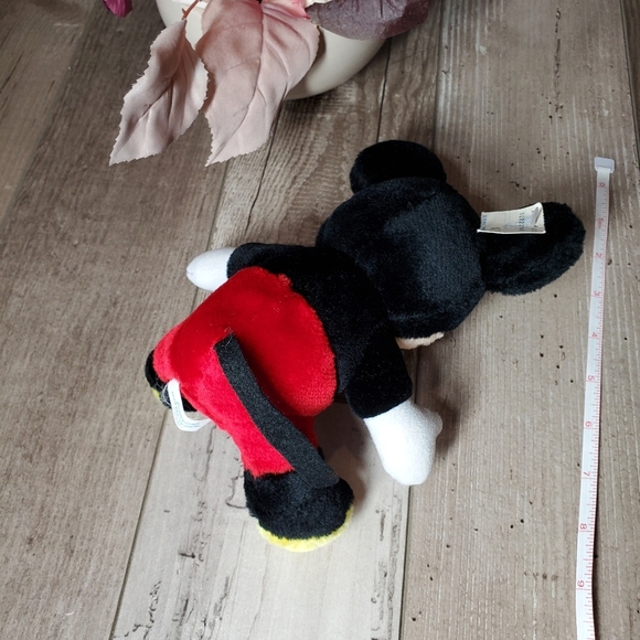 NWT Vintage Disneyland Walt Disney World Mickey Mouse Plush Toy 7" Original Tag - Picture 6 of 9